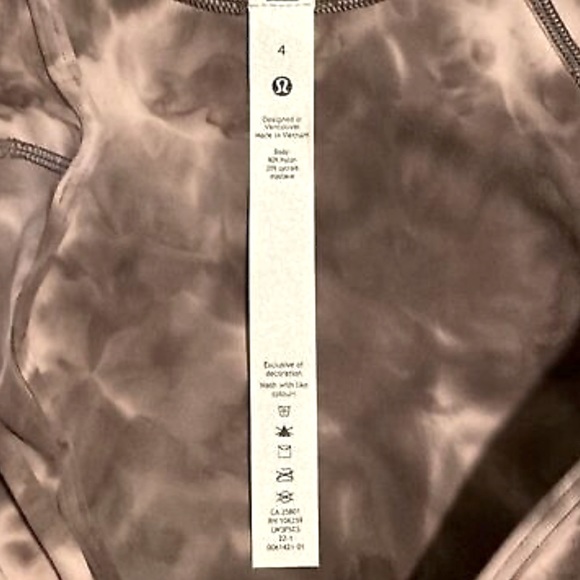 LULULEMON Align Tee T-shirt Short Sleeve Diamond Grey NEW WITH TAG - Picture 3 of 11